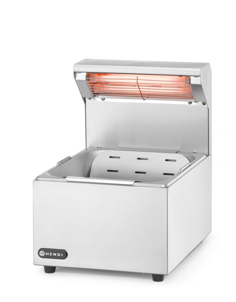 Grejač za pomfrit, HENDI, GN 1/2, 220-240V/400W, 357x267x(H)376mm