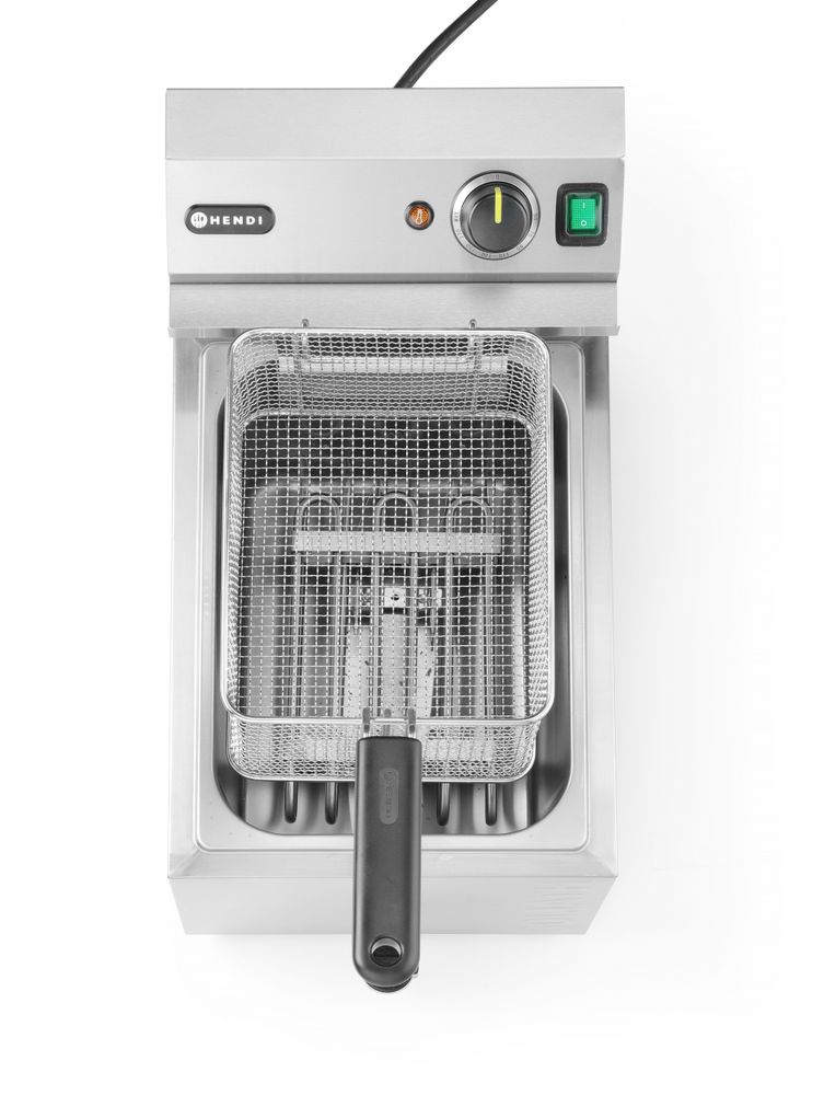 Friteza XL sa odvodnom slavinom HENDI GOLIATH, HENDI, 10L, 400V/10200W, 300x585x(H)392mm