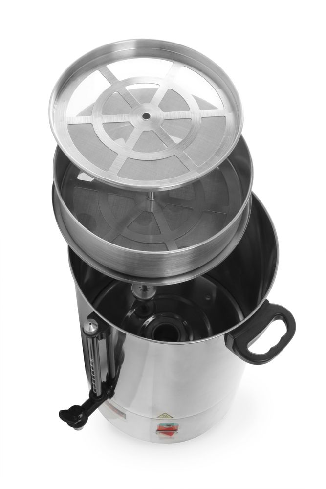 Perkolator sa dvostrukim zidom, HENDI, 6L, 230V/1500W, 316x350x(H)480mm