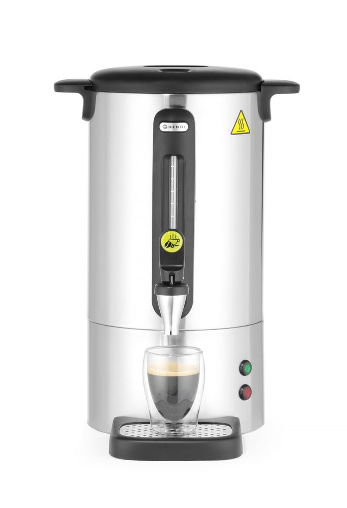 Perkolator UNIQ, HENDI, dizajnirao Robert Bronwasser, 7L, Srebrna, 220-240V/1050W, 307x330x(H)450mm