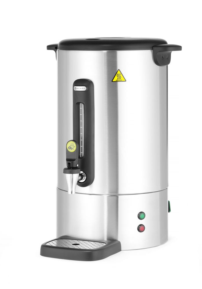Perkolator UNIQ, HENDI, designed by Robert Bronwasser, 14L, Srebrna, 220-240V/1750W, 354x418x(H)500mm