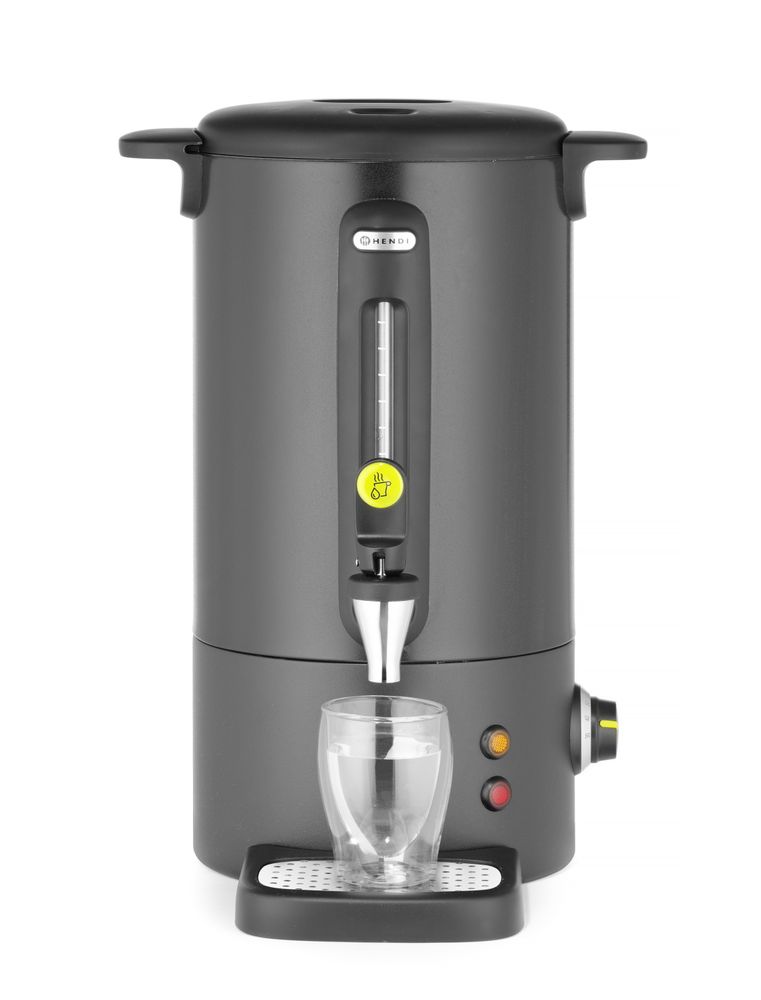 Grejač za tople napitke UNIQ, HENDI, designed by Robert Bronwasser, 9L, Crna, 220-240V/950W, 307x330x(H)450mm