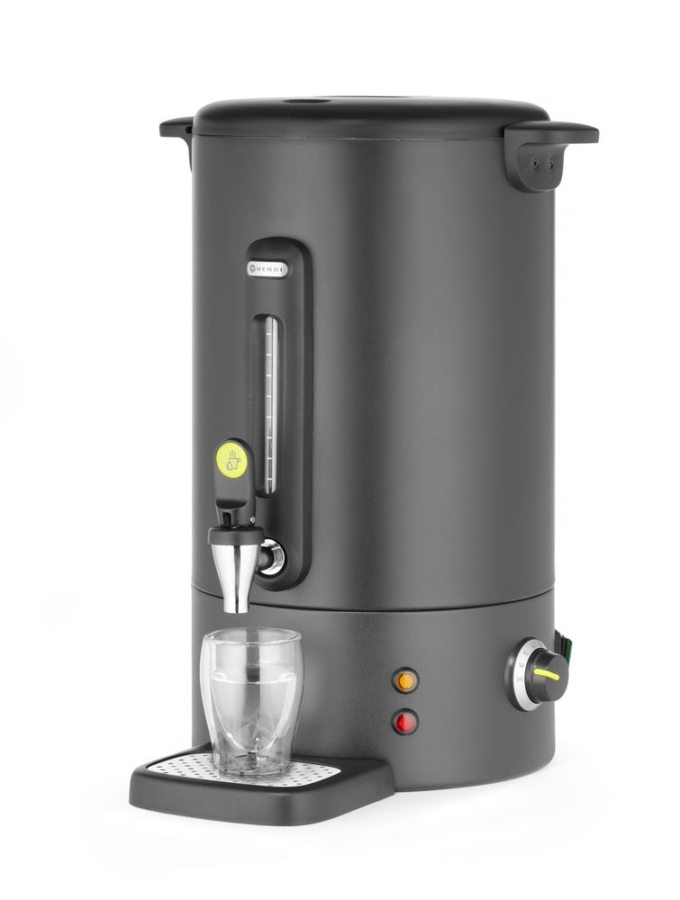 Grejač za tople napitke UNIQ, HENDI, designed by Robert Bronwasser, 16L, Crna, 220-240V/1650W, 357x380x(H)502mm