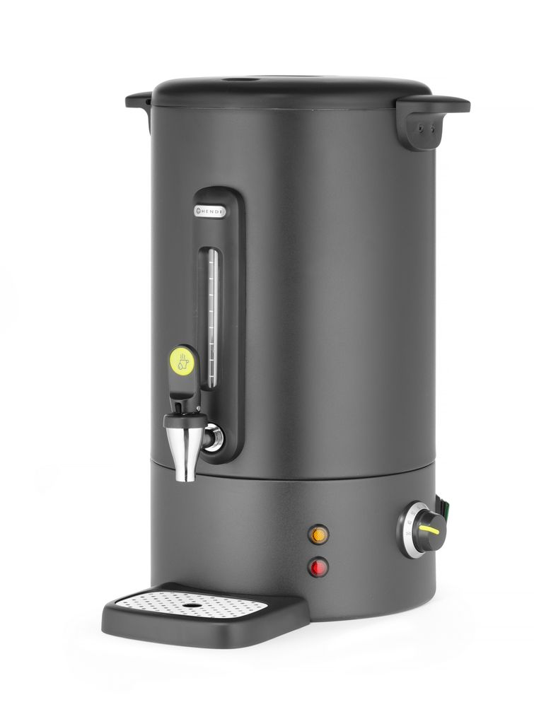 Grejač za tople napitke UNIQ, HENDI, designed by Robert Bronwasser, 16L, Crna, 220-240V/1650W, 357x380x(H)502mm