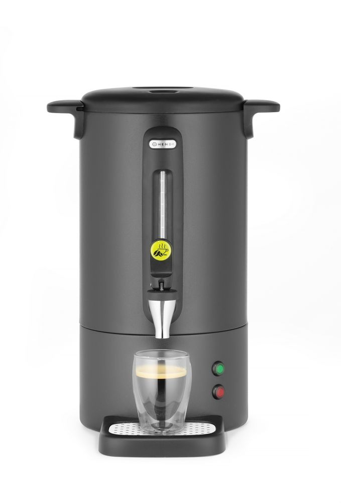 Perkolator UNIQ, HENDI, dizajnirao Robert Bronwasser, 7L, Crna, 220-240V/1050W, 307x330x(H)450mm