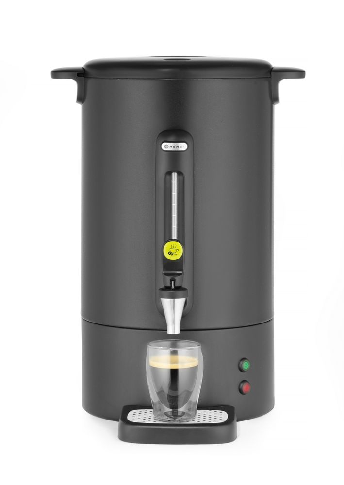 Perkolator UNIQ, HENDI, dizajnirao Robert Bronwasser, 14L, Crna, 220-240V/1750W, 357x380x(H)502mm