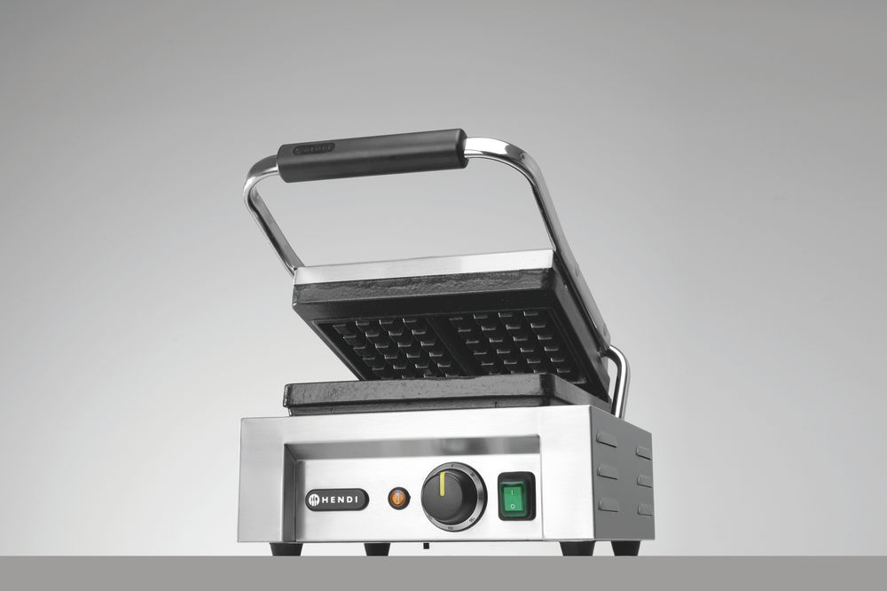 Aparat za vafle „Liège“, HENDI, 230V/1500W, 330x437x(H)251mm