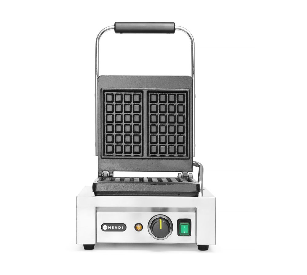 Aparat za vafle „Liège“, HENDI, 230V/1500W, 330x437x(H)251mm