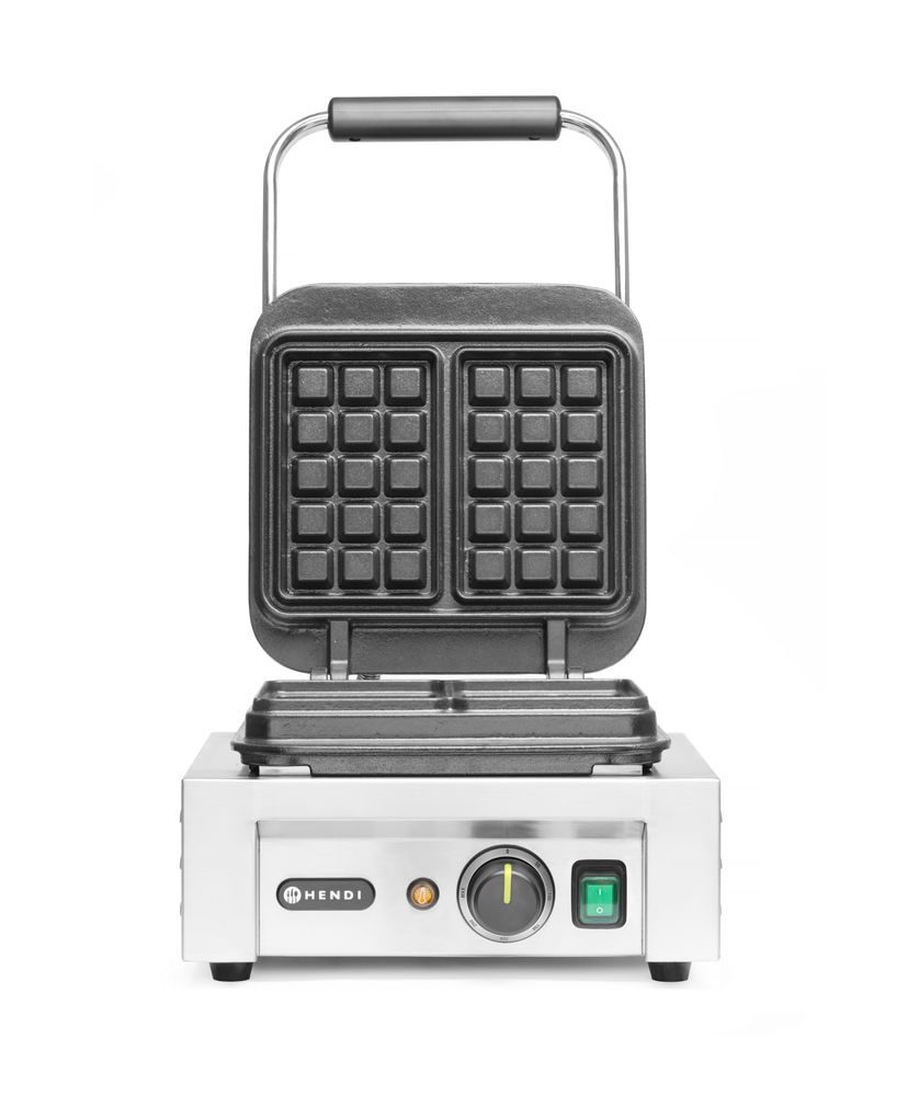 Aparat za vafle „Brussels“, HENDI, 230V/2200W, 330x520x(H)277mm