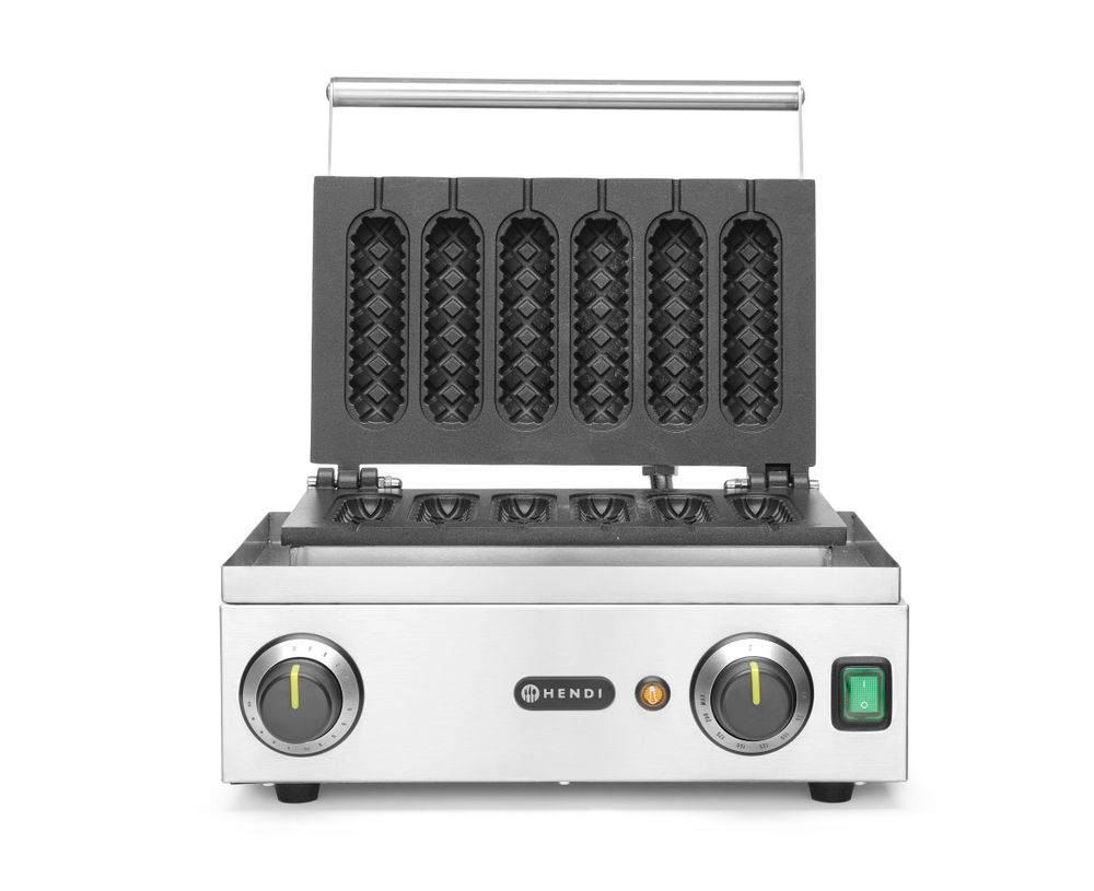 Aparat za Corn dog vafle, HENDI, 230V/1550W, 390x378x(H)229mm