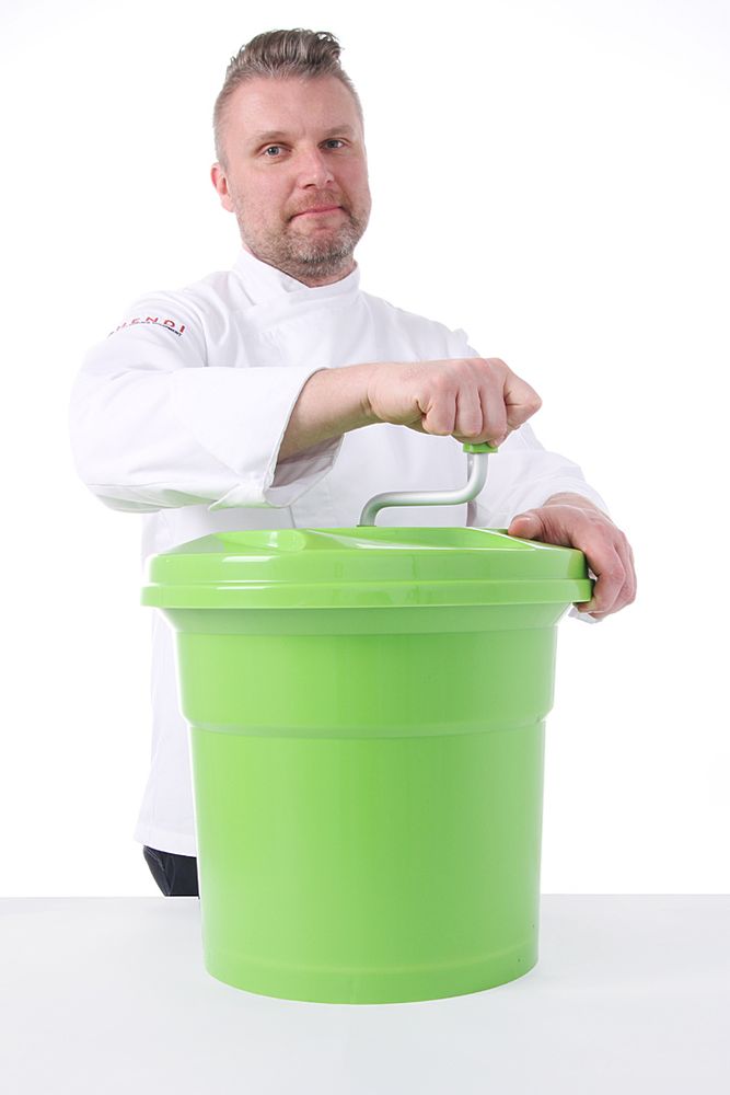 Cediljka za salatu, HENDI, 25L, ⌀430x(H)530mm