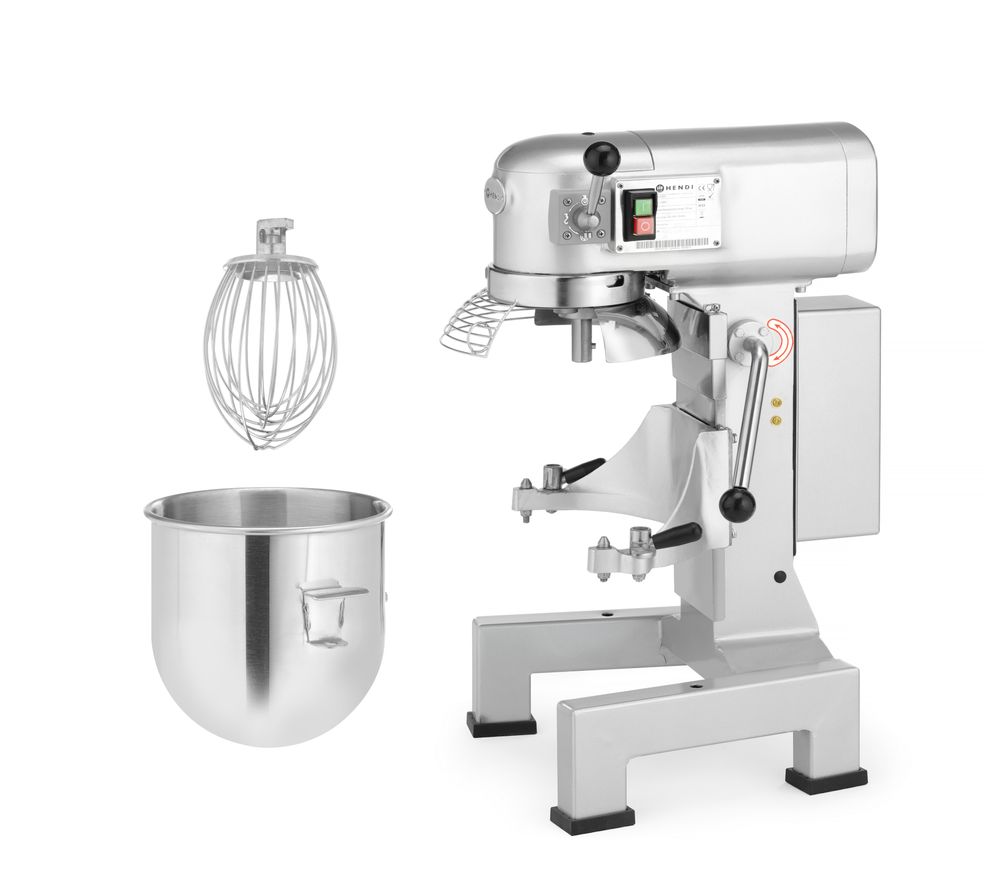Mikser planetarnog tipa, HENDI, Kitchen Line, 20L, 230V/1100W, 496x570x(H)880mm
