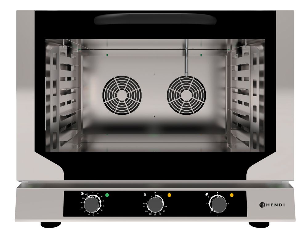 Konvekciona rerna na paru, HENDI, Evolution, 400V/6400W, 783x755x(H)634mm