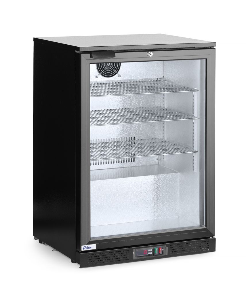 Pultni frižider sa jednim vratima, Arktic, 105L, Crna, 220-240V/120W, 600x530x(H)865mm