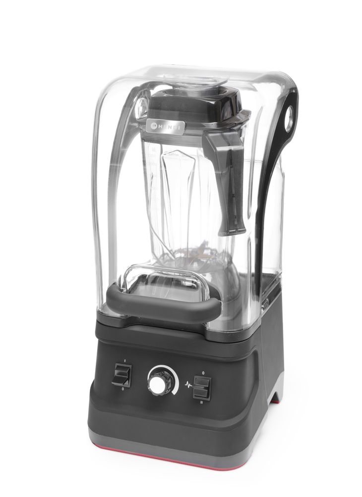 Blender za bar sa zvučnom izolacijom, HENDI, 2,5L, Crna, 220-240V/1680W, 250x300x(H)540mm