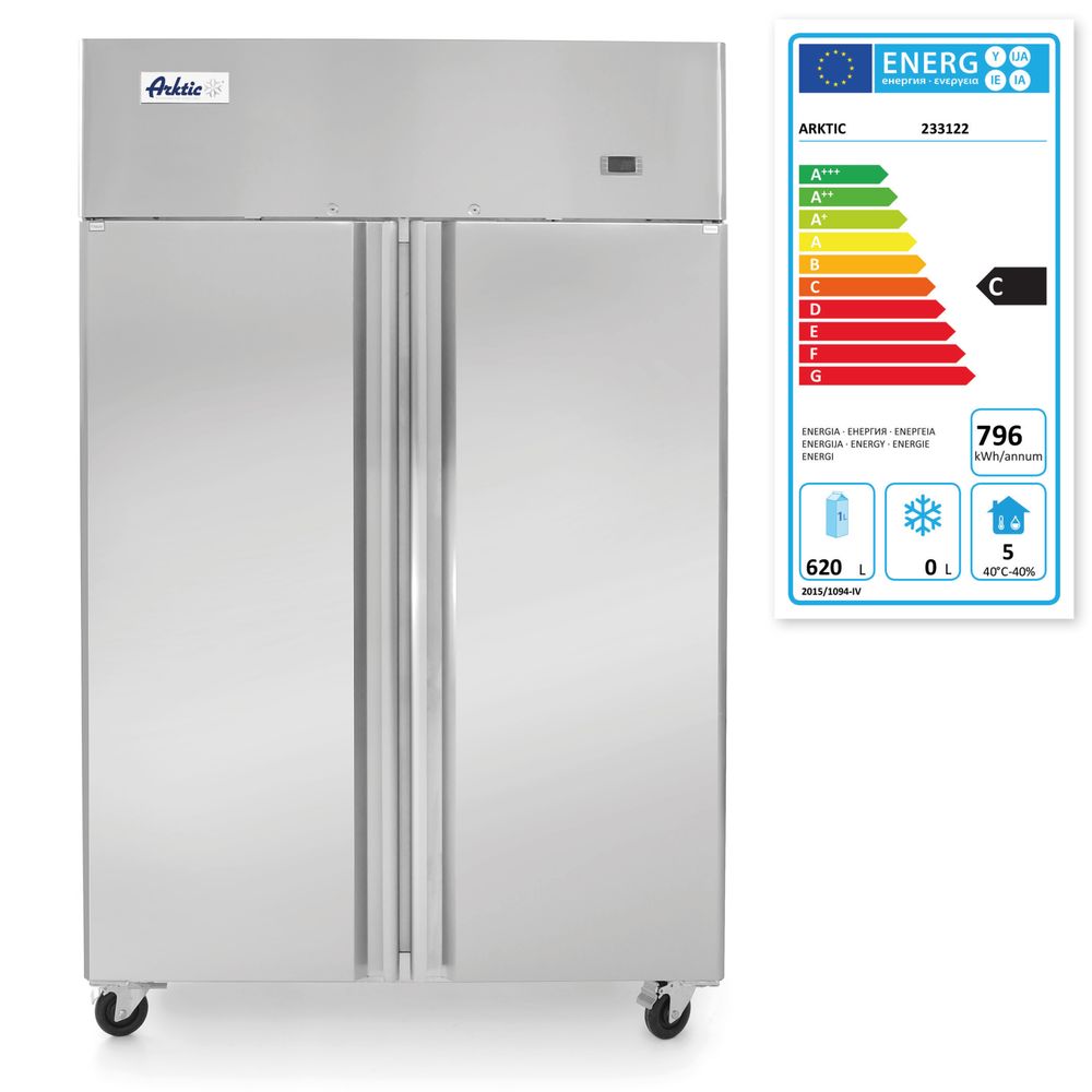 Frižider sa 2 vrata 900 L, Arktic, Profi Line, 230V/450W, 1200x740x(H)1950mm
