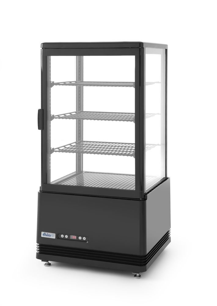 Hlađena vitrina za izlaganje, 68L, Arktic, Crna, 230V/170W, 444x397x(H)875mm