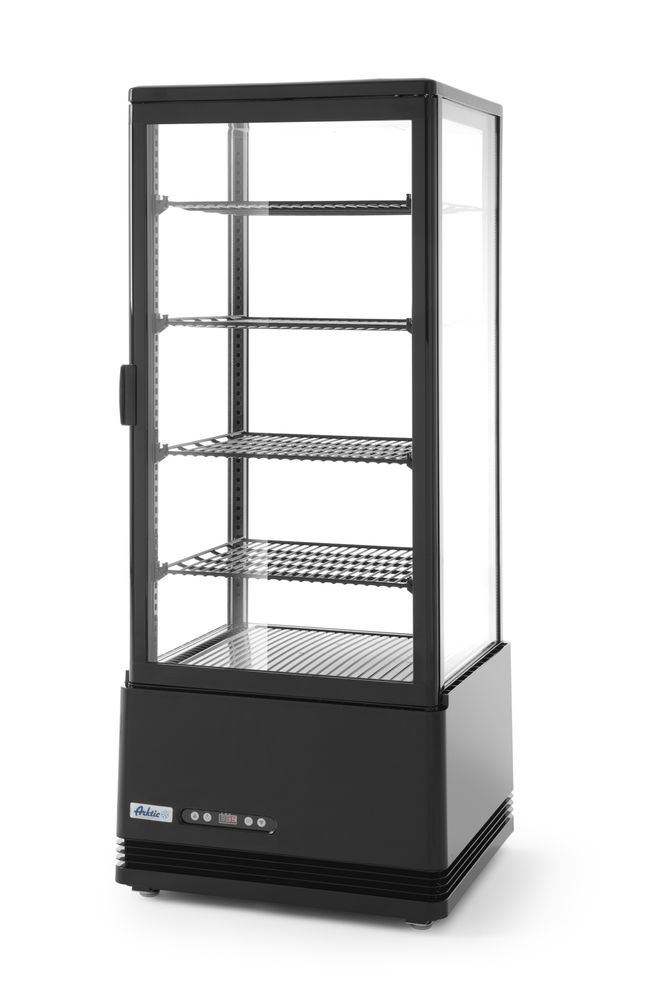 Hlađena vitrina za izlaganje, 98L, Arktic, Crna, 230V/210W, 444x397x(H)1100mm