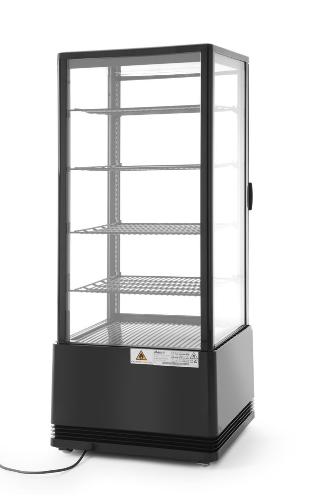 Hlađena vitrina za izlaganje, 98L, Arktic, Crna, 230V/210W, 444x397x(H)1100mm