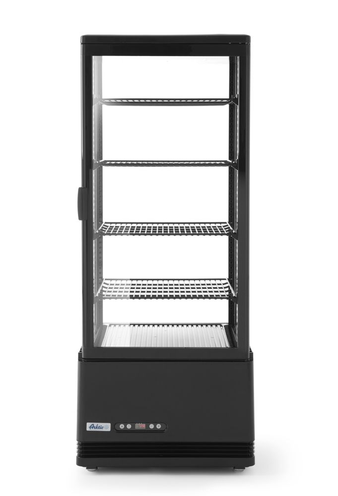 Hlađena vitrina za izlaganje, 98L, Arktic, Crna, 230V/210W, 444x397x(H)1100mm