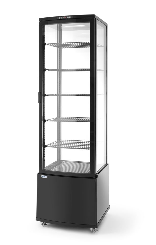 Hlađena vitrina za izlaganje, 270L, Arktic, Crna, 230V/290W, 556x526x(H)1913mm