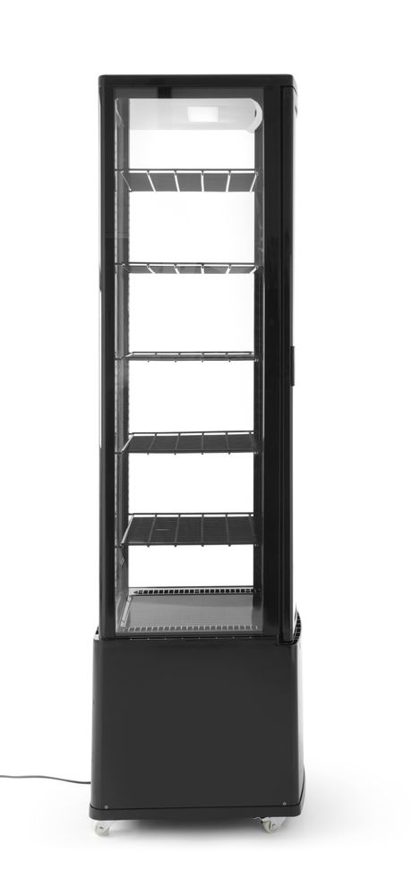 Hlađena vitrina za izlaganje, 270L, Arktic, Crna, 230V/290W, 556x526x(H)1913mm