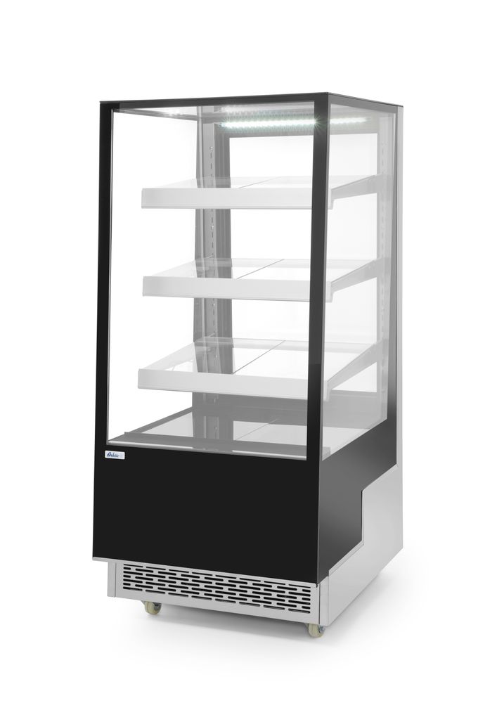 Hlađena vitrina za izlaganje sa 3 police sa nagibom, Arktic, 300L, 230V/480W, 650x833x(H)1460mm