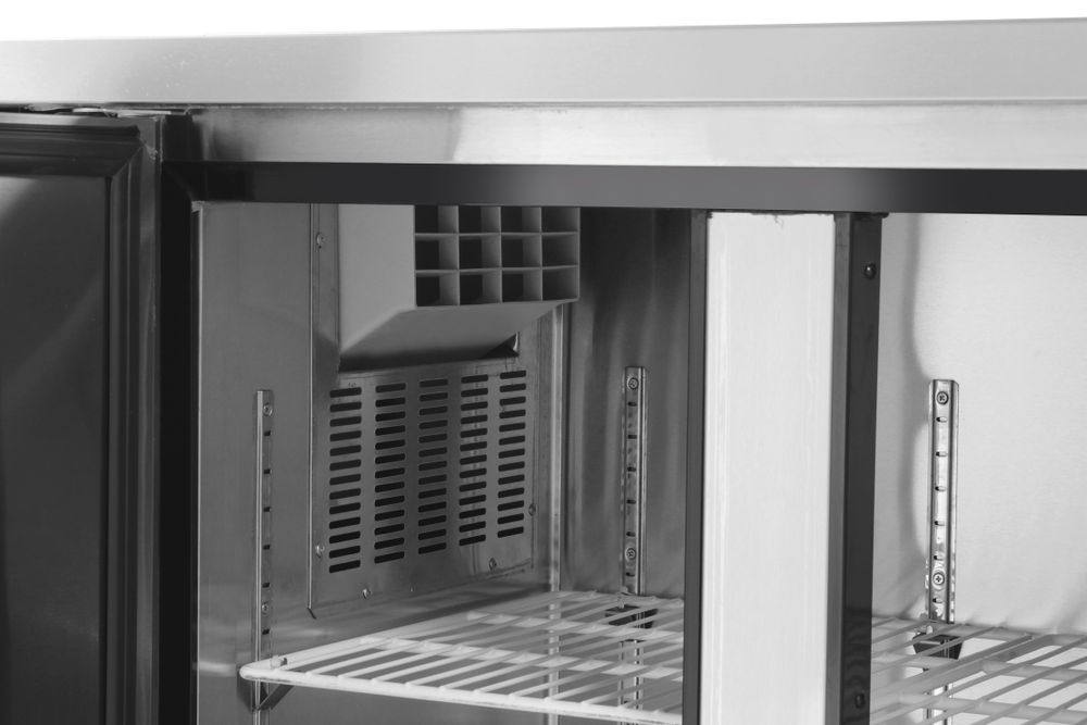 Rashladni ormar sa dvoja vrata Kitchen Line 220L, Arktic, Kitchen Line, 166L, 230V/300W, 1200x600x(H)886mm