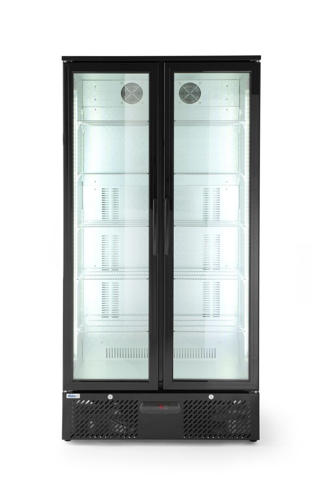 Pultni frižider sa dvostrukim vratima, Arktic, 384L, Crna, 220-240V/365W, 900x530x(H)1820mm