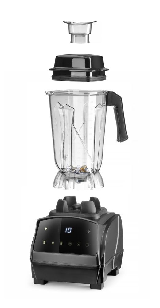 Digitalni blender, HENDI, 2,5L, Crna, 220-240V/1680W, 220x240x(H)535mm