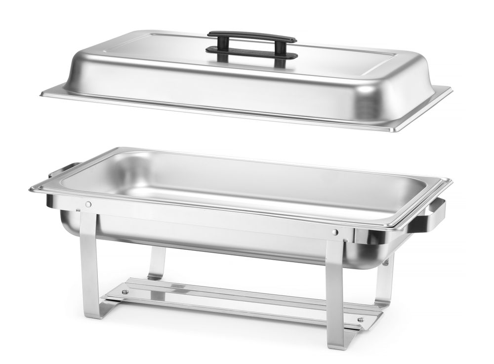 Posuda za podgrevanje hrane – komplet od 4 kom., HENDI, GN 1/1, 7,5L, 600x355x(H)305mm