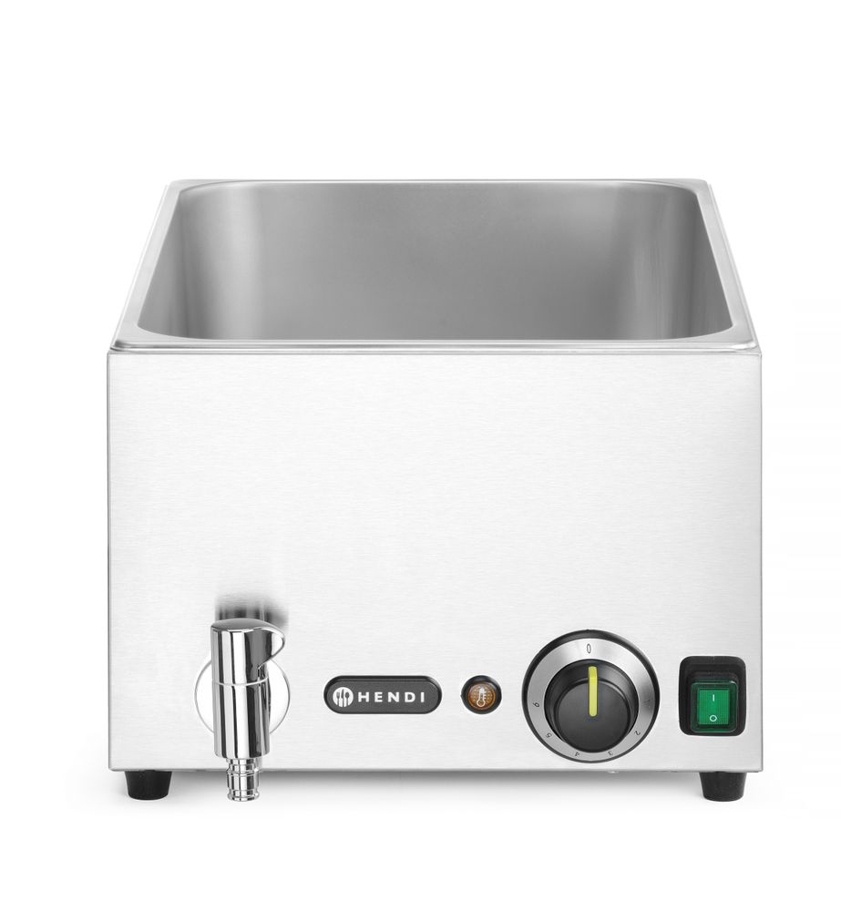 Set Ranger: Bain-marie sa slavinom za ispuštanje + 3x GN 1/3 sa poklopcem, HENDI, GN 1/1, 230V/1000W, 605x332x(H)242mm