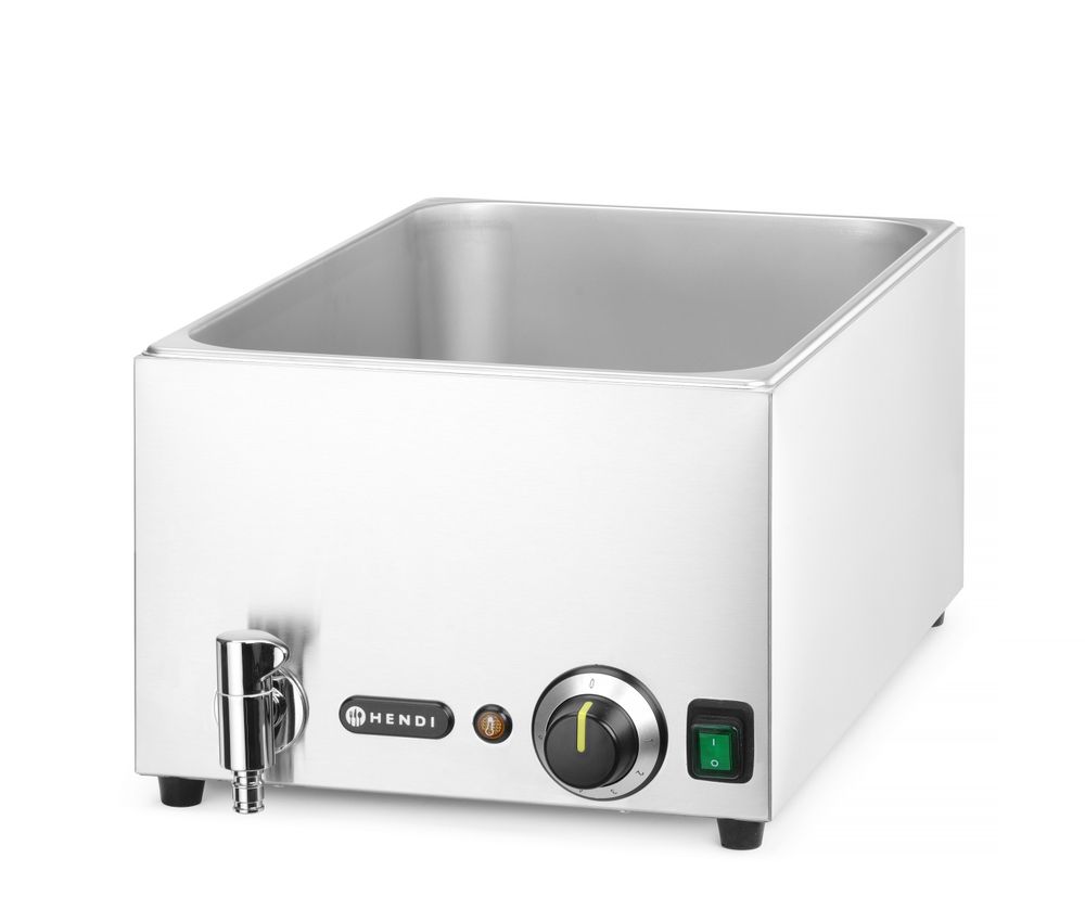 Set Ranger: Bain-marie sa slavinom za ispuštanje + 3x GN 1/3 sa poklopcem, HENDI, GN 1/1, 230V/1000W, 605x332x(H)242mm