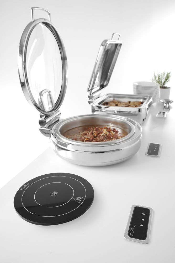 Indukcioni grejač 800W, Fine Dine, Crna, 230V/800W, ⌀245x(H)80mm