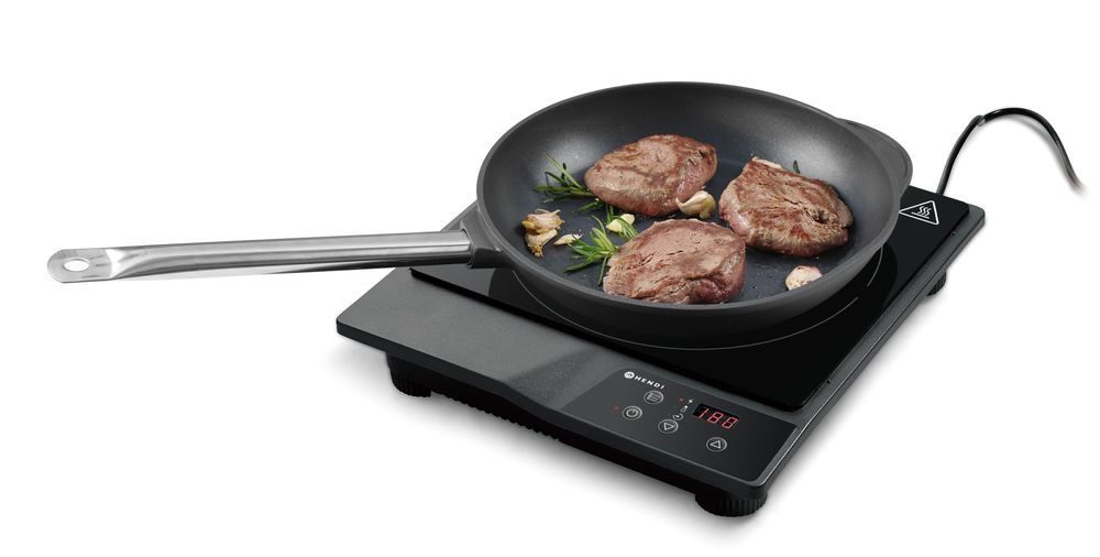 Indukciona ploča model 1800, HENDI, Kitchen Line, 230V/1800W, 319x355x(H)67mm
