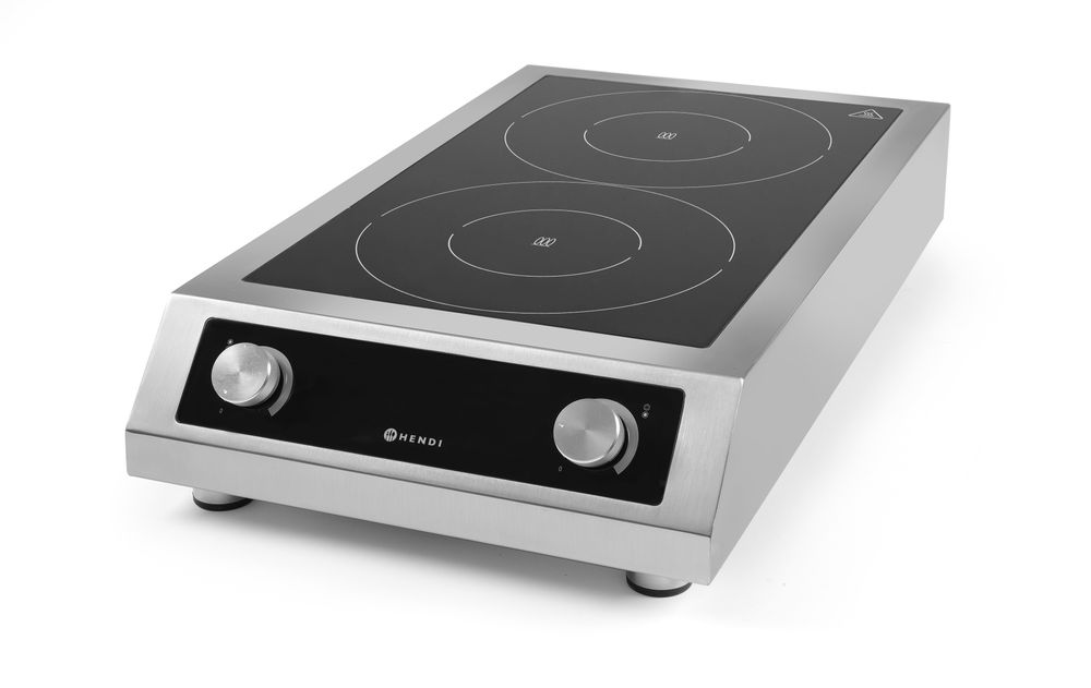 Indukciona ploča model 7000, HENDI, Profi Line, 400V/7000W, 405x700x(H)145mm