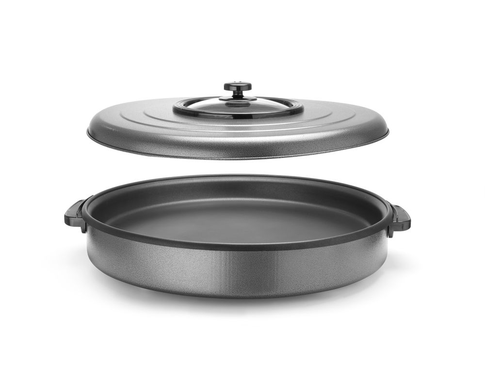 Party tiganj, HENDI, Unutrašnji tiganj 550x(V)60 mm, 230V/1600W, ⌀620x(H)170mm