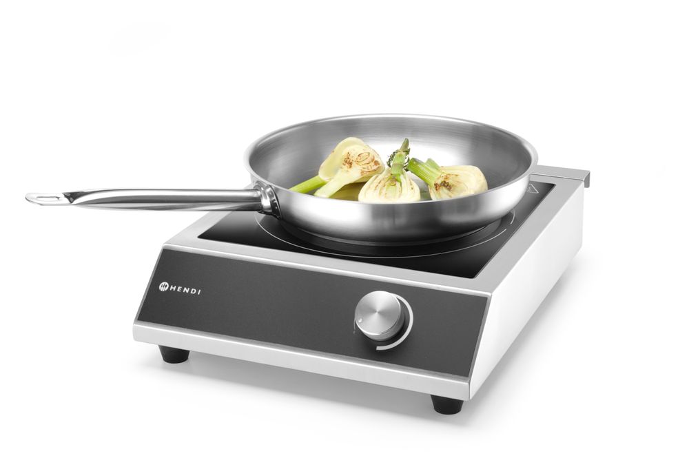 Indukciona ploča model 3500 M, HENDI, Profi Line, 230V/3500W, 329x435x(H)106mm