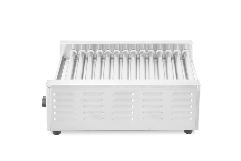 Roštilj s valjcima za kobasice - 2 zone, HENDI, 14 valjaka, 230V/1230W, 566x640x(H)192mm