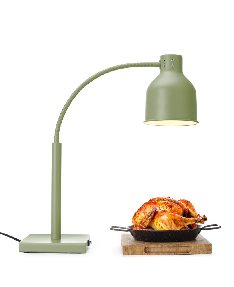 Fleksibilna toplotna lampa, HENDI, Zelena, 220-240V/250W, 268x203x(H)660mm