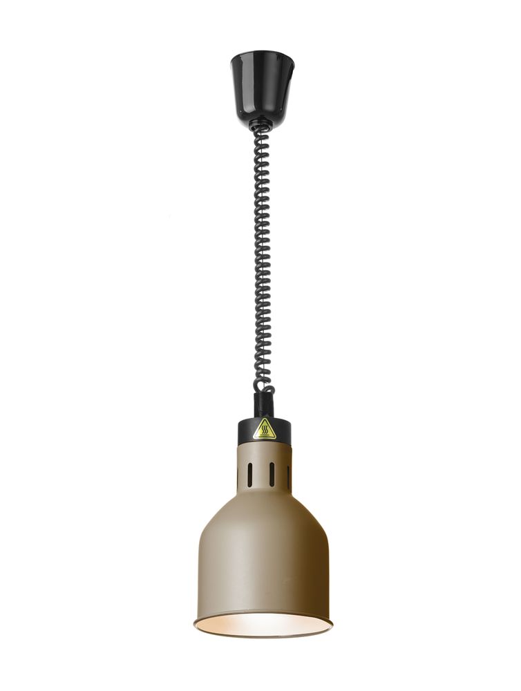 Cilindrične lampe za grejanje sa podesivom dužinom, HENDI, Bež, 230V/250W, ⌀175x(H)250mm