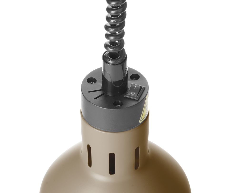 Cilindrične lampe za grejanje sa podesivom dužinom, HENDI, Bež, 230V/250W, ⌀175x(H)250mm