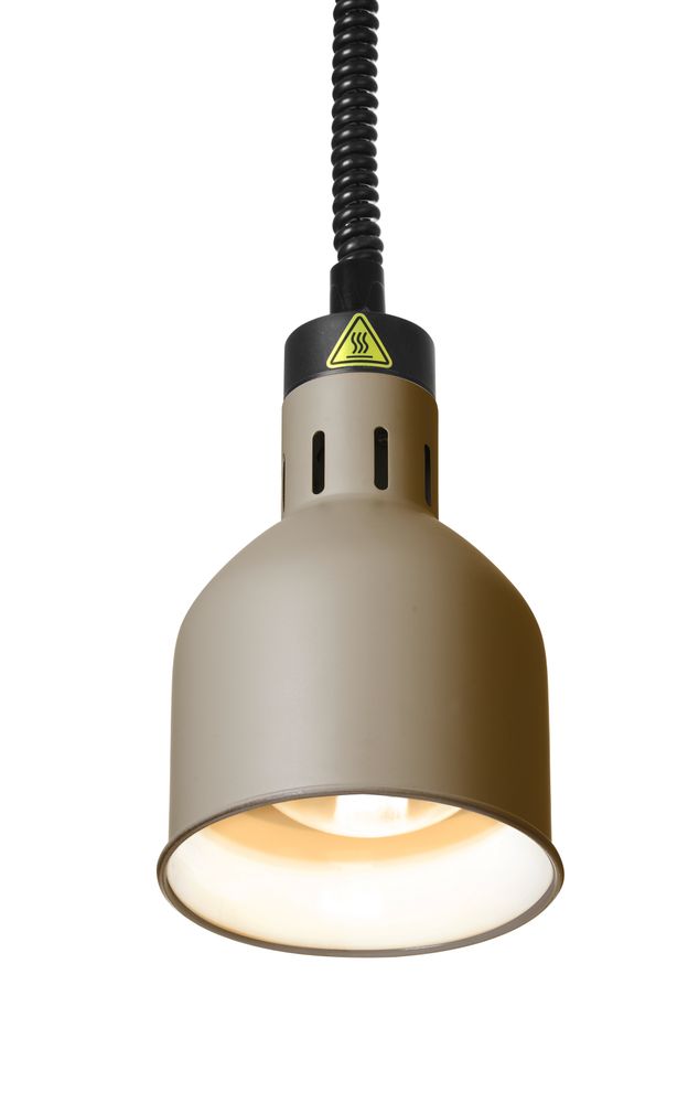 Cilindrične lampe za grejanje sa podesivom dužinom, HENDI, Bež, 230V/250W, ⌀175x(H)250mm