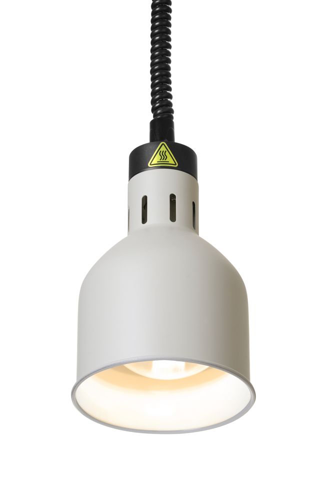Cilindrične lampe za grejanje s podesivom dužinom, HENDI, Bela, 230V/250W, ⌀175x(H)250mm