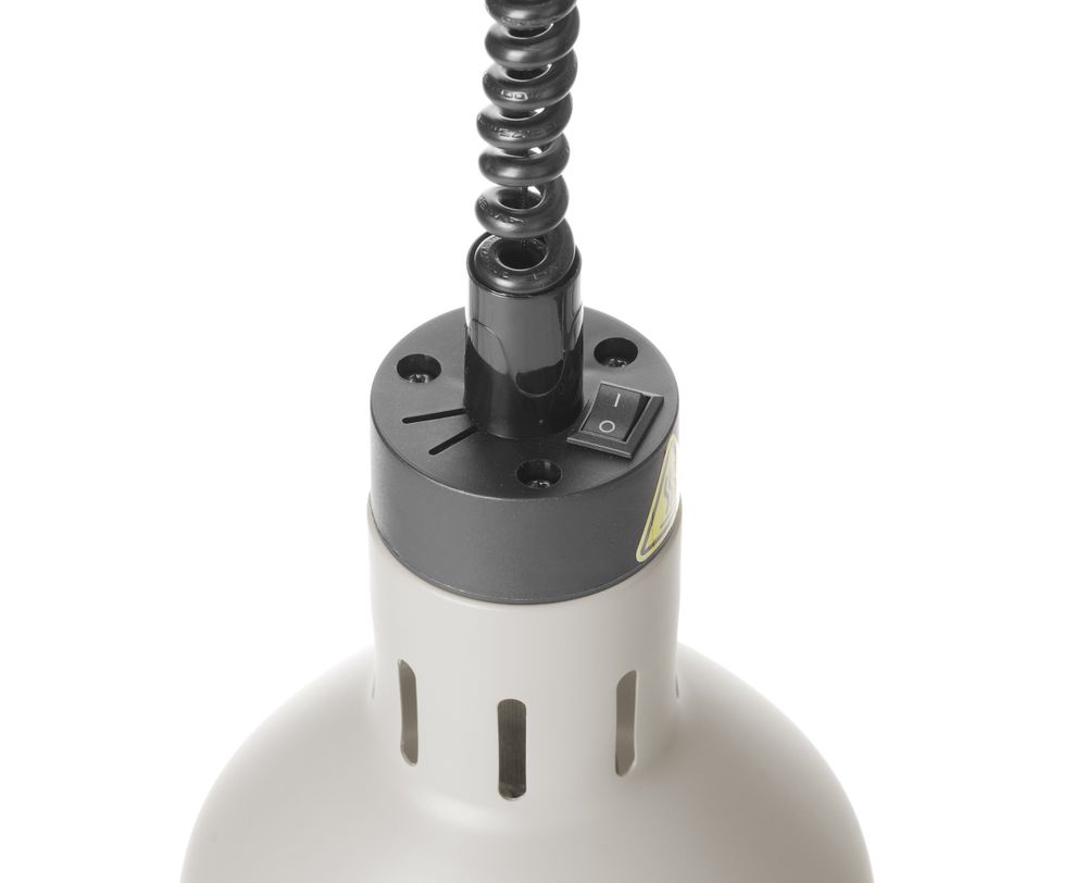 Cilindrične lampe za grejanje s podesivom dužinom, HENDI, Bela, 230V/250W, ⌀175x(H)250mm