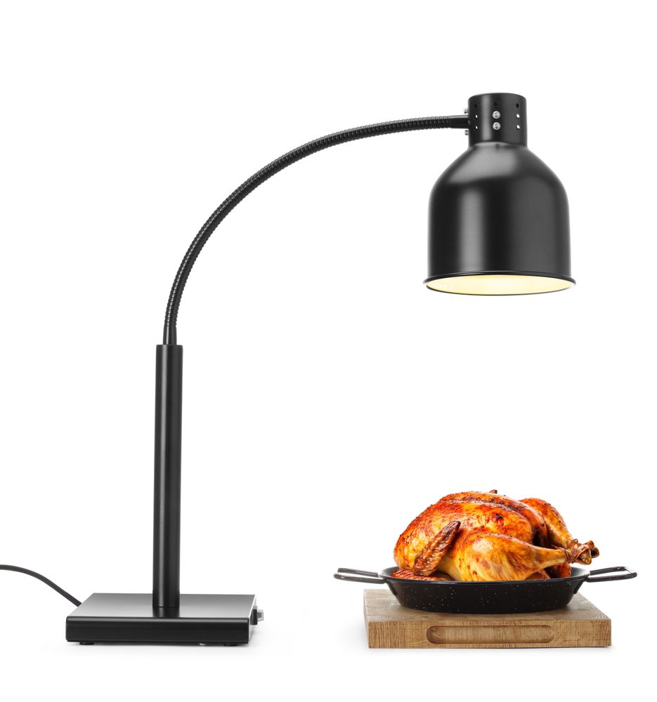 Fleksibilna toplotna lampa, HENDI, Crna, 220-240V/250W, 268x200x(H)660mm