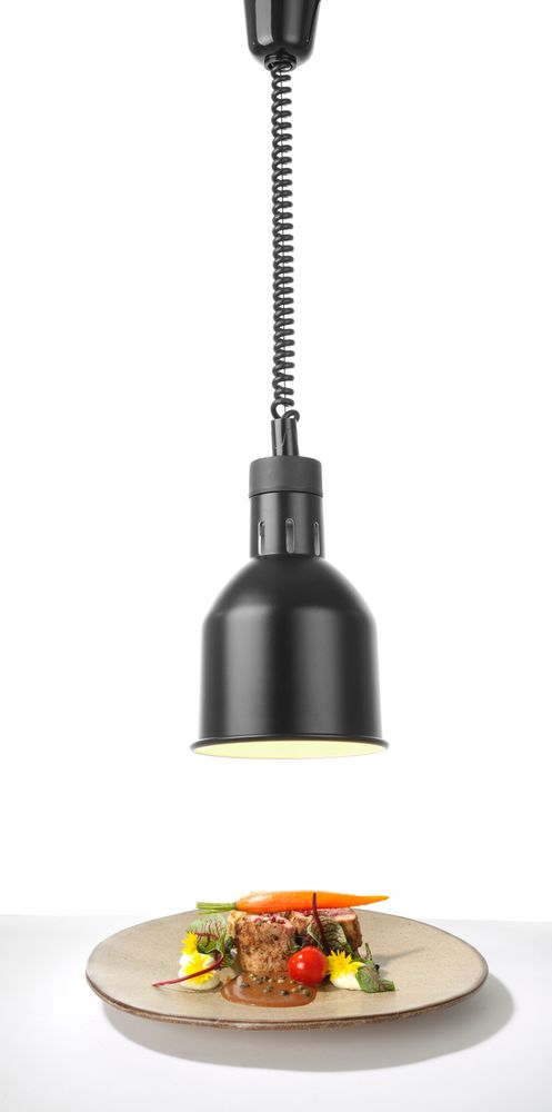 Cilindrične lampe za grejanje sa podesivom dužinom, HENDI, Crna, 230V/250W, ⌀175x(H)250mm