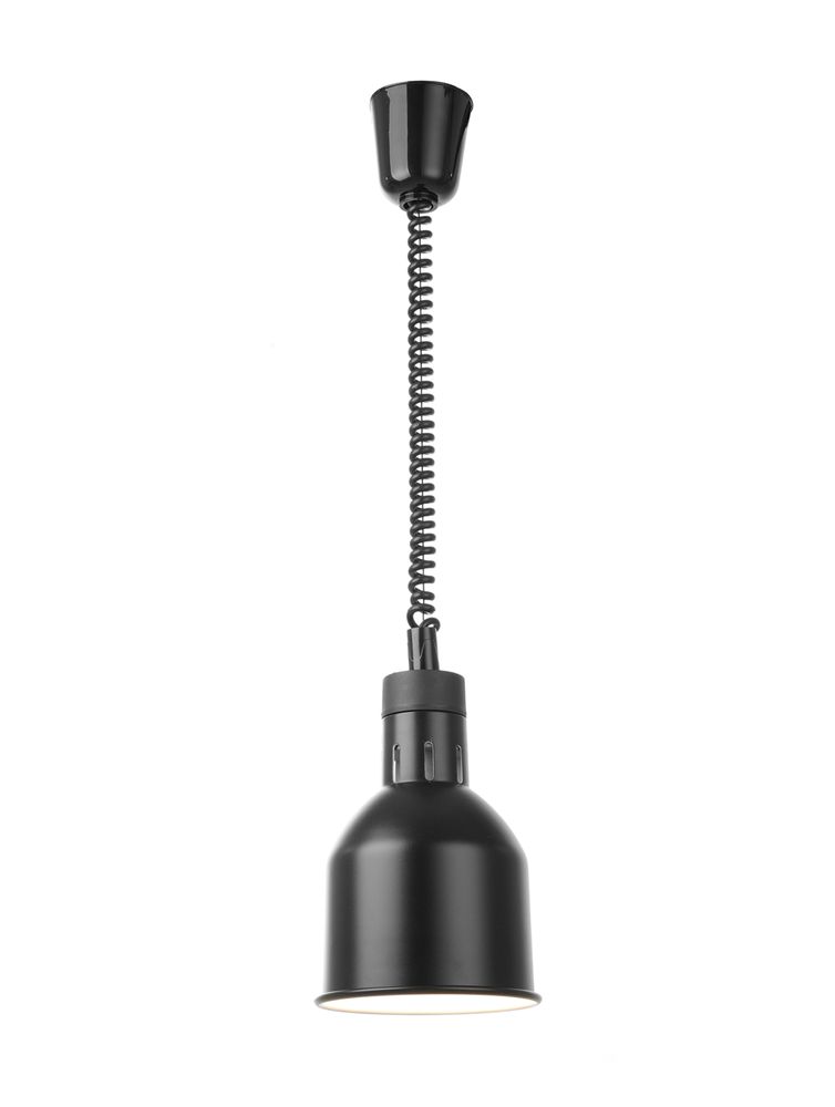 Cilindrične lampe za grejanje sa podesivom dužinom, HENDI, Crna, 230V/250W, ⌀175x(H)250mm