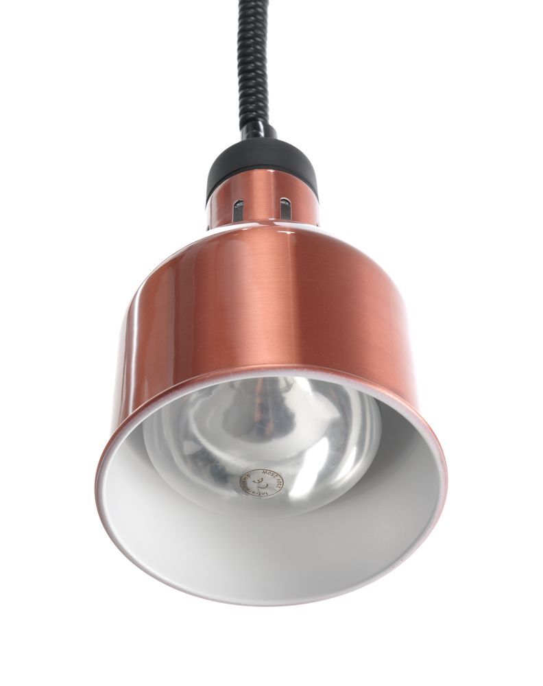 Cilindrične lampe za grejanje sa podesivom dužinom, HENDI, Bakarna, 230V/250W, ⌀175x(H)250mm