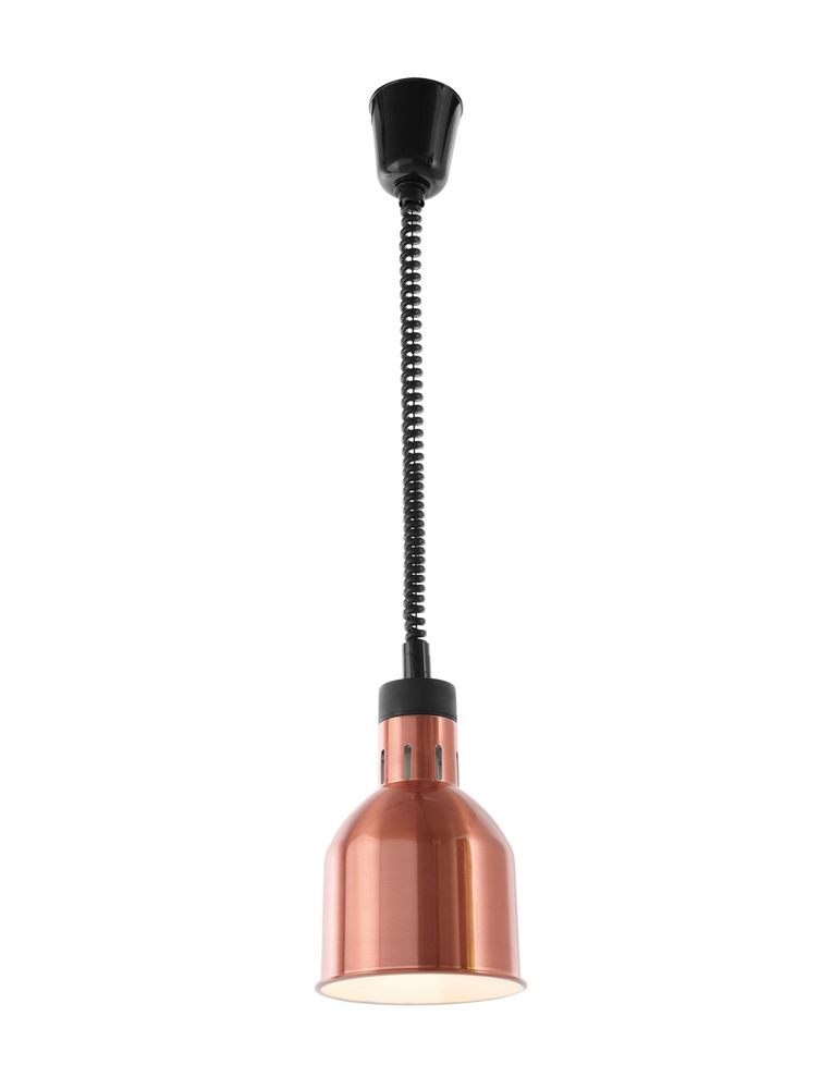Cilindrične lampe za grejanje sa podesivom dužinom, HENDI, Bakarna, 230V/250W, ⌀175x(H)250mm